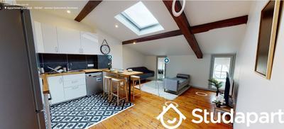 Chambre - 9 m² - 1 pièce