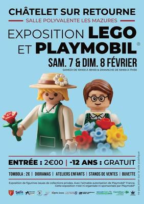 Expostion Lego et Playmobil