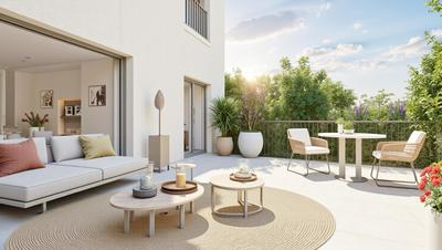 Appartement - 53 à 64 m² - 2 à 3 pièces