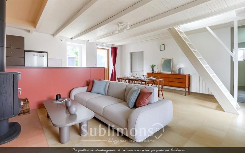 Maison en pierre - 89 m² - 4 pièces