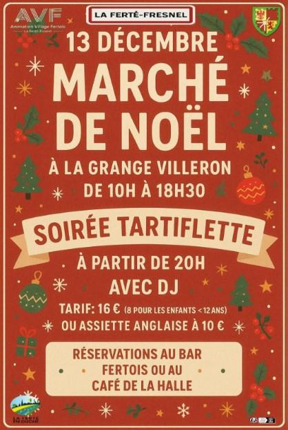 Marché de Noel à la Ferté Fresnel