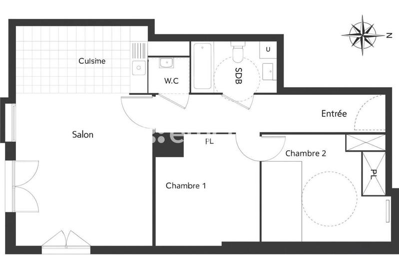 Appartement - 73 m² - 3 pièces