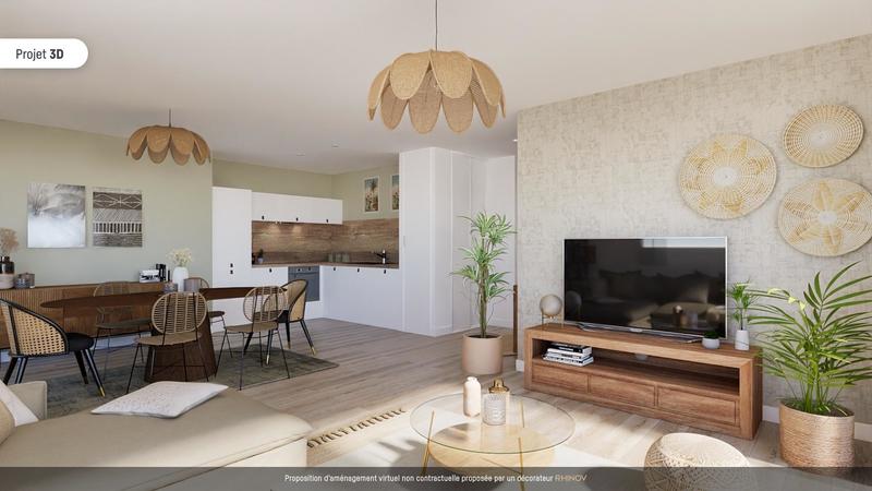 Appartement - 76 m² - 3 pièces