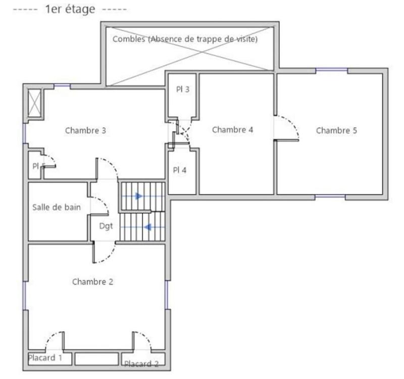 Maison - 116 m² - 6 pièces