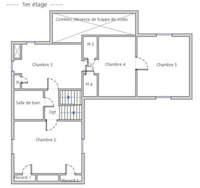 Maison - 116 m² - 6 pièces