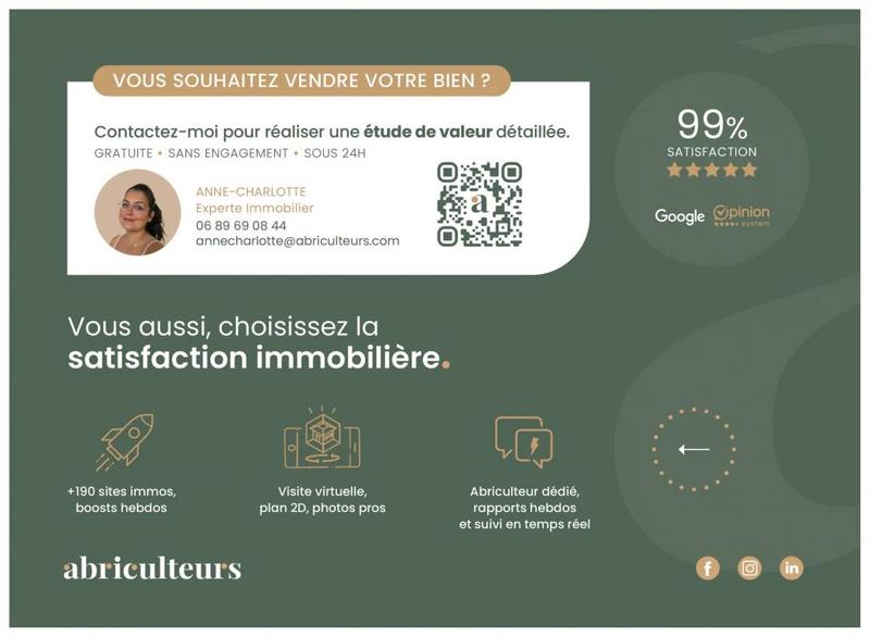 Maison - 123 m² - 6 pièces