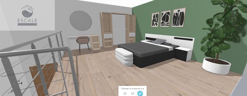 Appartement - 46 m² - 2 pièces