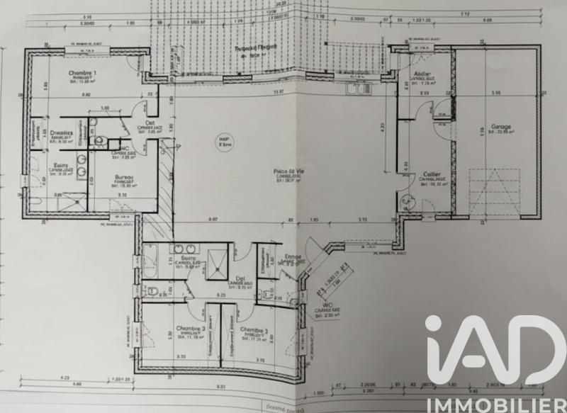 Maison - 191 m² - 8 pièces