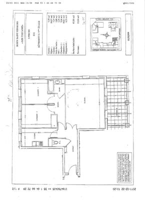 Appartement - 69 m² - 3 pièces