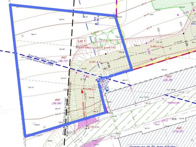 Terrain constructible - 1 014 m²