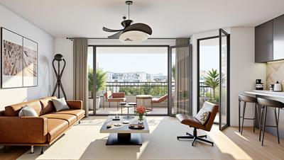 Appartement - 6 à 87 m² - 2 à 5 pièces