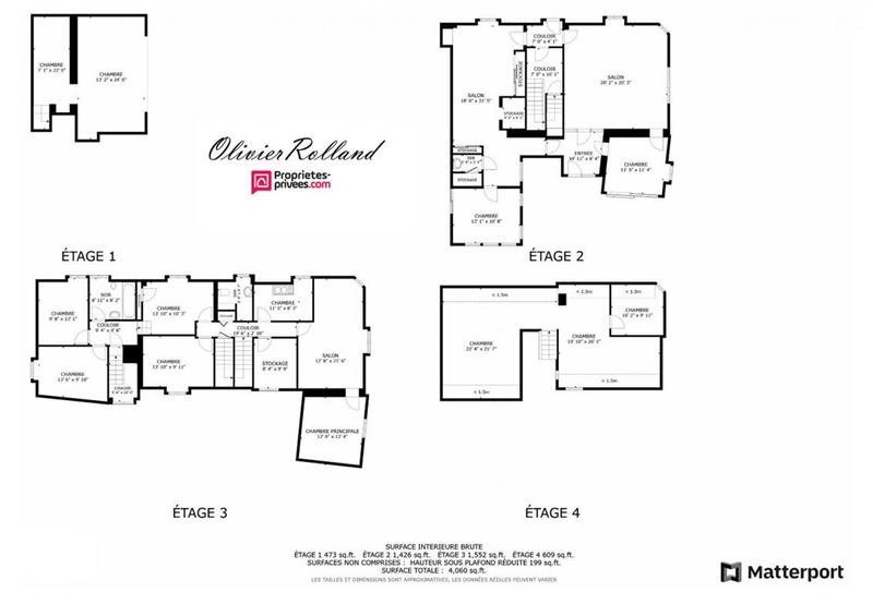 Maison - 300 m² - 13 pièces