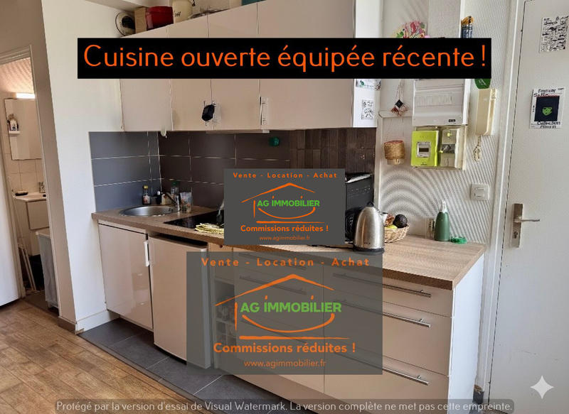 Appartement - 34 m² - 2 pièces