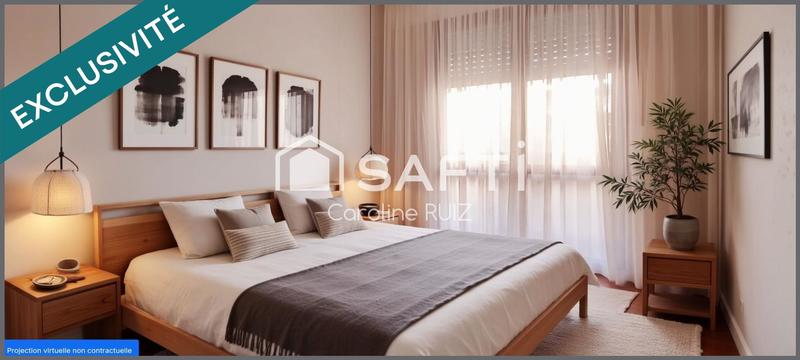 Appartement - 53 m² - 2 pièces