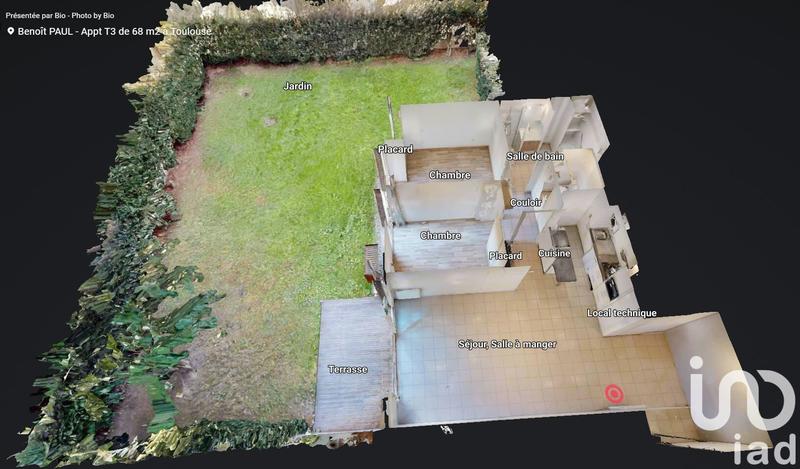 Appartement - 68 m² - 3 pièces