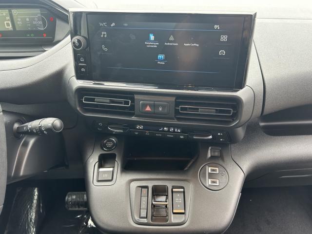 Peugeot Partner Fourgon - Prix Ttc m 650 Kg Bluehdi 130 Eat8 3 Places Moduwork Camera Recul Main Libre Berlingo