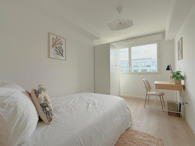 Chambre - 9 m² - 1 pièce