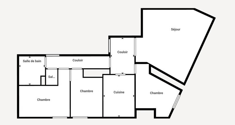 Appartement - 74 m² - 4 pièces
