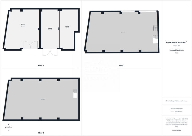 Maison ancienne - 300 m² - 3 pièces