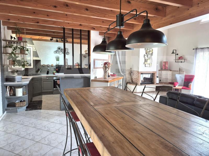 Maison toulousaine - 200 m² - 7 pièces