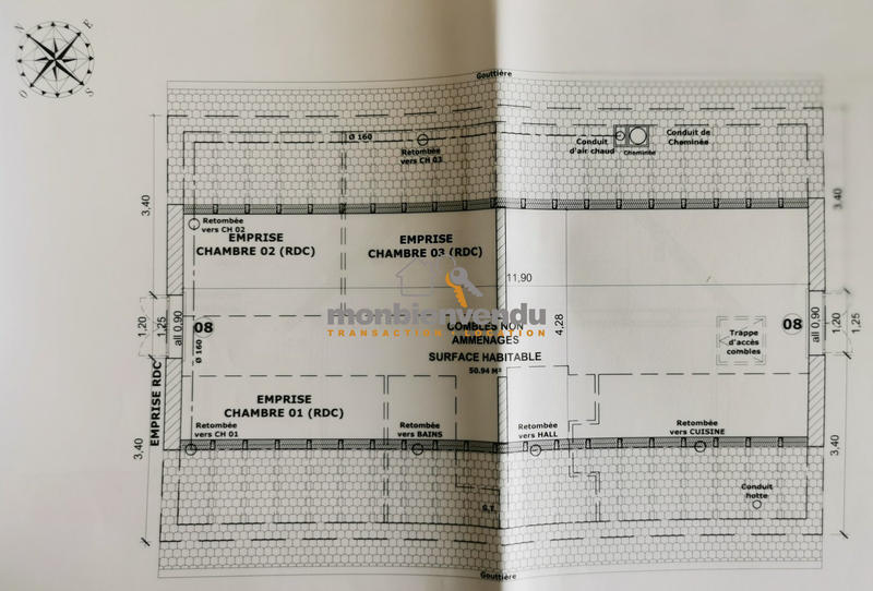 Maison contemporaine - 125 m² - 6 pièces