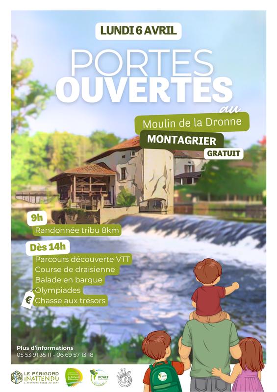Journée portes ouvertes au Moulin de la Dronne