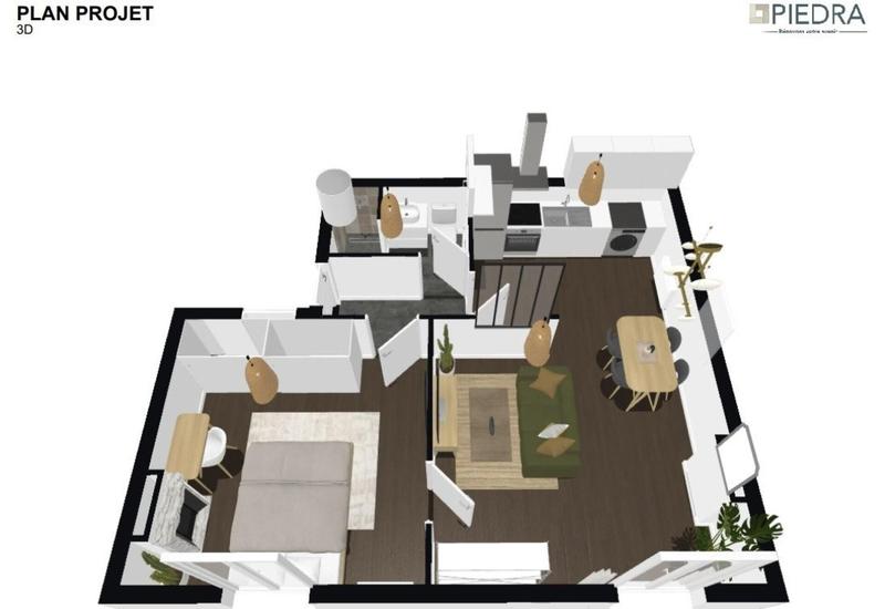 Appartement - 41 m² - 2 pièces