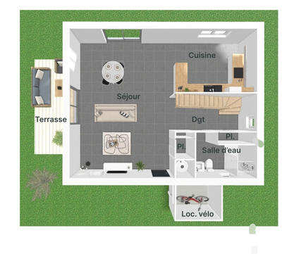 Maison - 125 m² - 4 pièces