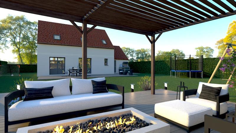 Maison - 120 m² - 5 pièces