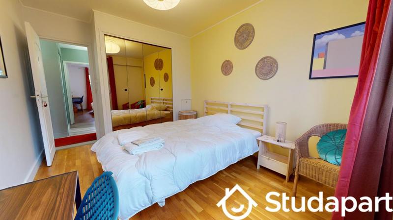 Chambre - 10 m² - 1 pièce