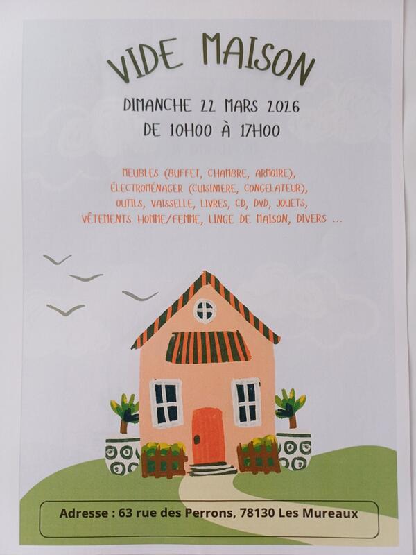 Vide maison aux mureaux