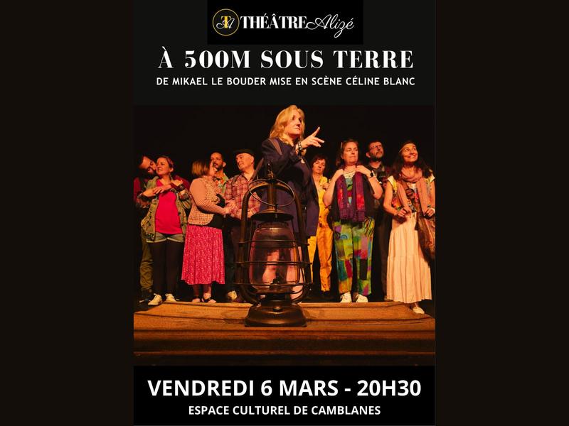 À 500 mètres sous terre