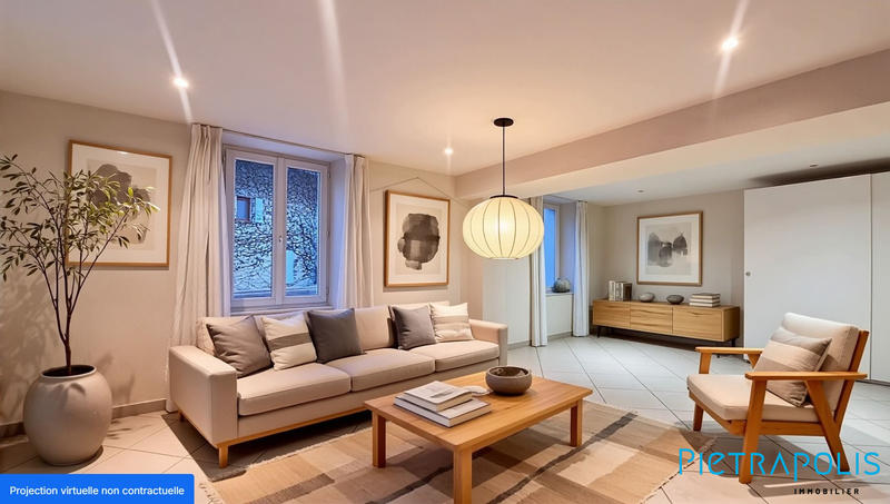 Appartement - 55 m² - 2 pièces