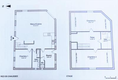 Pavillon - 150 m² - 5 pièces