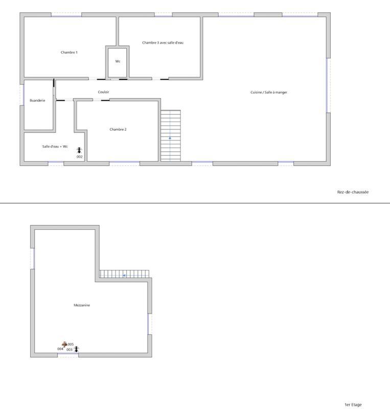 Maison - 101 m² - 5 pièces