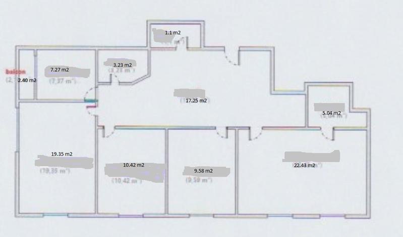 Appartement - 95 m² - 4 pièces