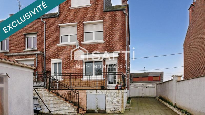 Maison de ville - 104 m² - 6 pièces