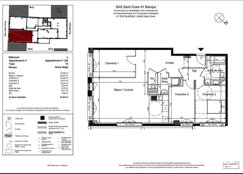 Loft - 96 m² - 4 pièces
