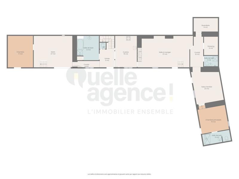 Longère - 220 m² - 9 pièces