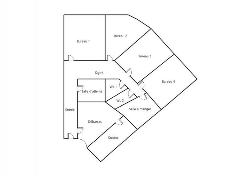 Appartement - 165 m² - 6 pièces