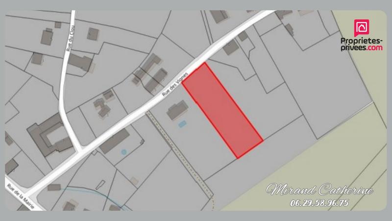 Terrain constructible - 2 630 m²
