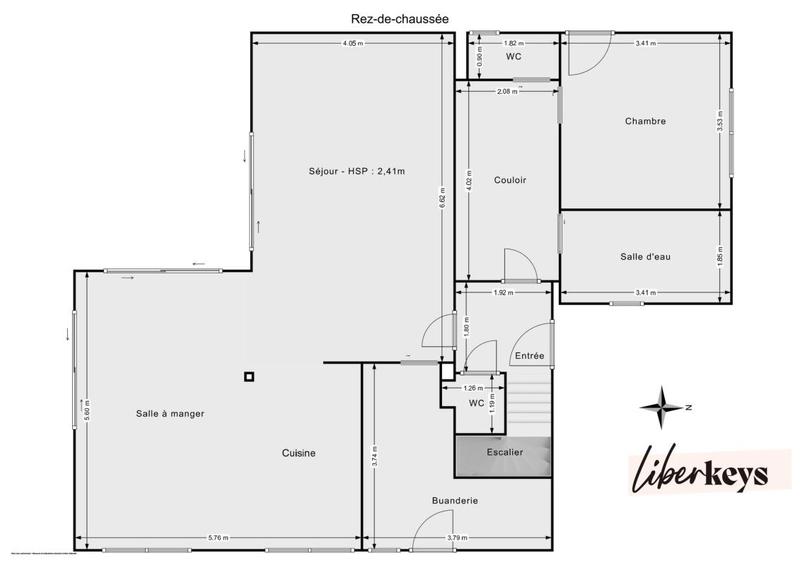 Maison d'architecte - 150 m² - 6 pièces
