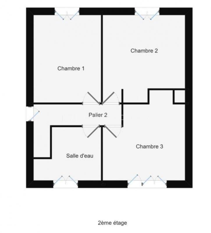 Maison de ville - 77 m² - 4 pièces