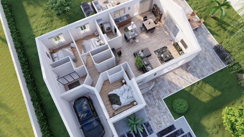 Maison - 100 m² - 4 pièces