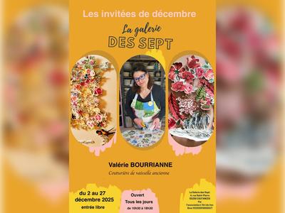 &quot;Assemblages poétiques&quot; de Valérie Bourrianne, couturière de vaisselle ancienne