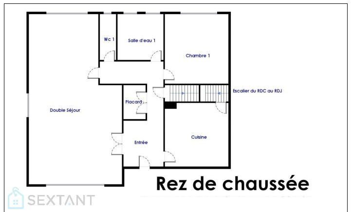 Maison - 116 m² - 6 pièces