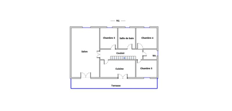 Maison - 153 m² - 8 pièces