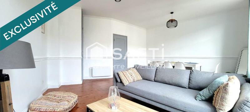 Appartement - 80 m² - 3 pièces