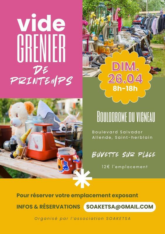 Vide grenier du printemps