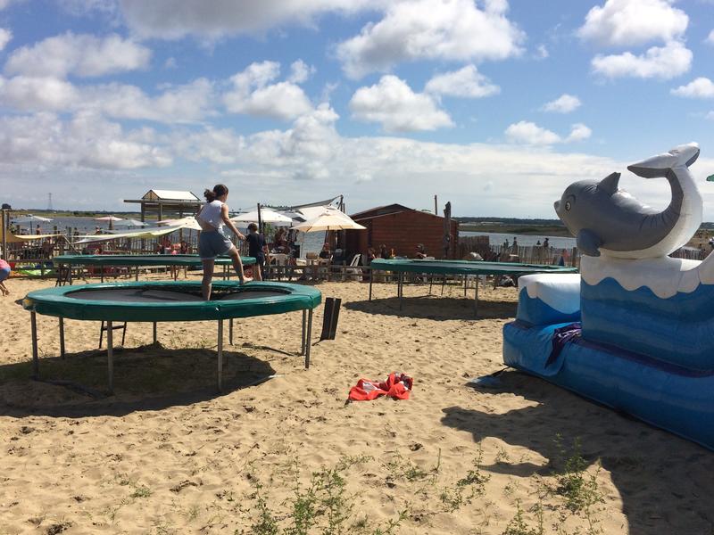 Jeux gonflables de Marennes-plage